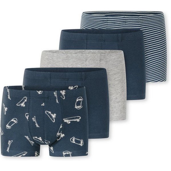 Schiesser Trunk 955 Multi (5-St) Unterhose, Unterwäsche, Boxer Trunk