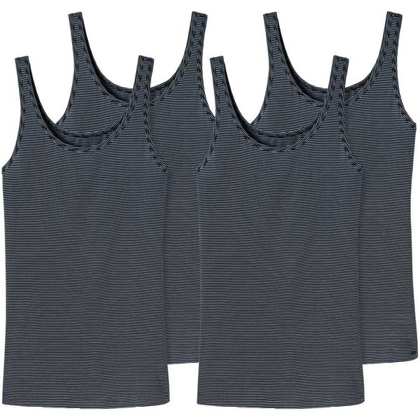 Schiesser Unterhemd Modal Essentials, Trägertops (Set) elastische Single-Jersey-Qualität, im praktischen Sparpack