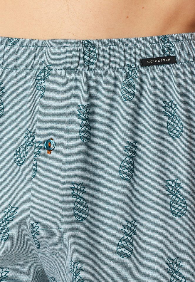 Schiesser Weiter Boxer Boxershorts Multipacks (2er Pack) ideal als Geschenk, mit Eingriff – Bild 5 von 5