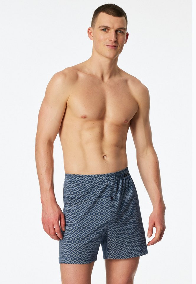 Schiesser Weiter Boxer Boxershorts Multipacks (2er Pack) ideal als Geschenk, mit Eingriff – Bild 4 von 5