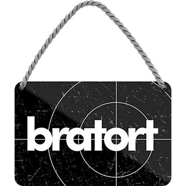 schilderkreis24 Metallschild Bratort