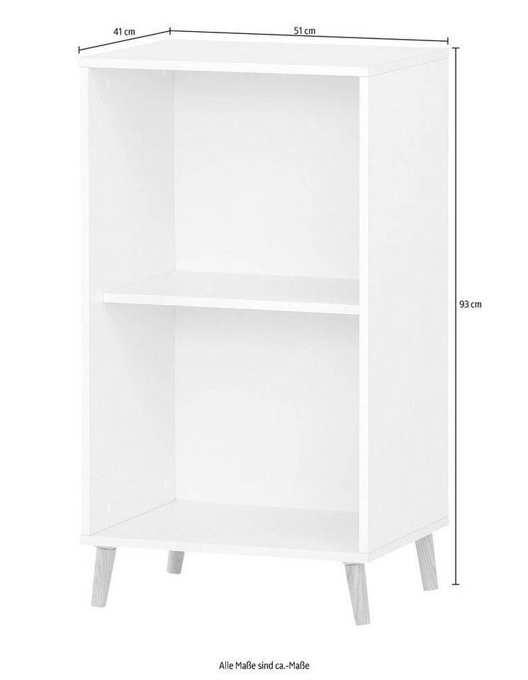 Schildmeyer Aktenregal Serie 500, Regal,melaminharzbeschichtet, Made in Germany, B: 51 cm, Solide Verarbeitung - Dieses Produkt ist in Deutschland gefertigt – Bild 3 von 4