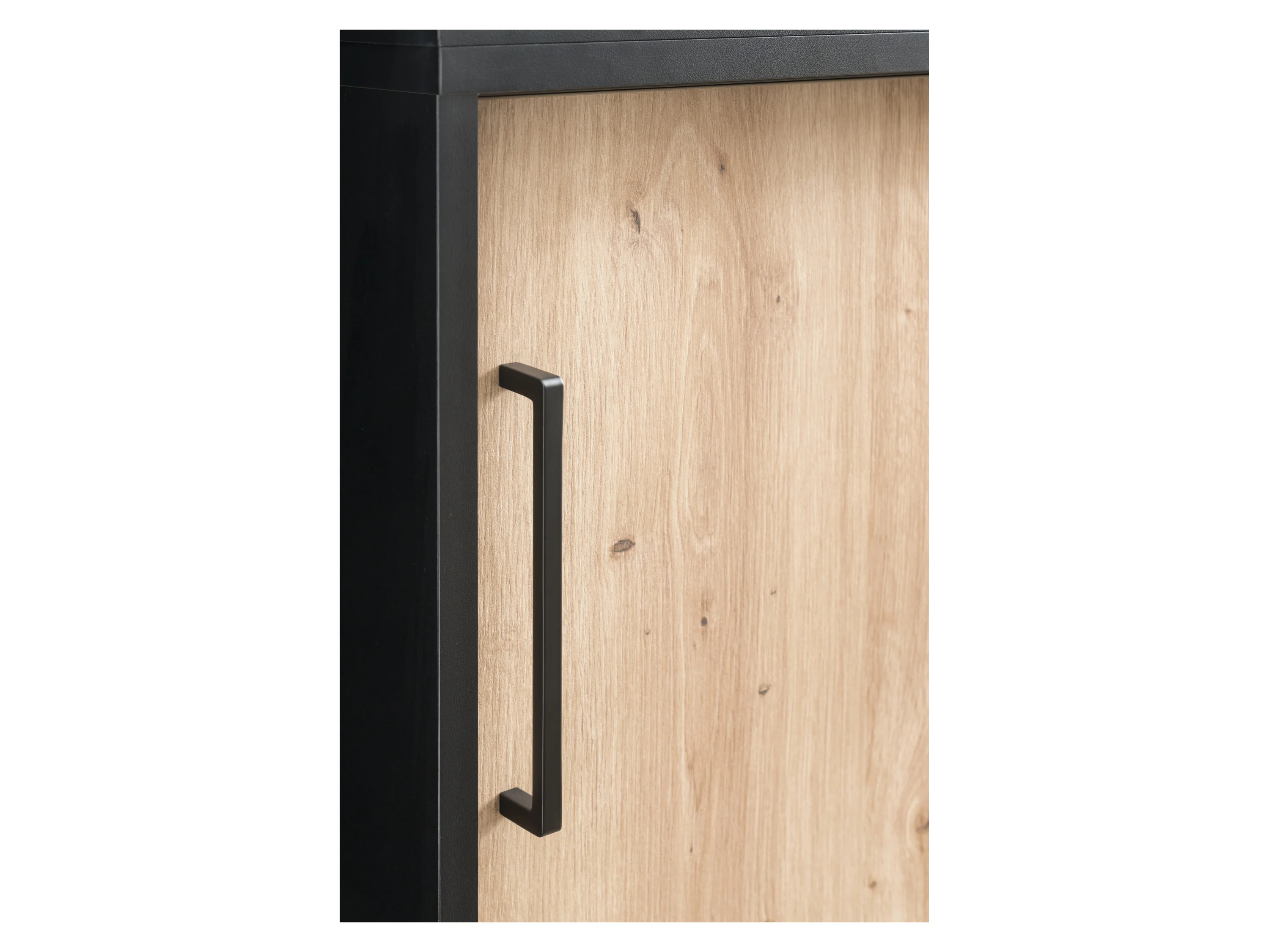 SCHILDMEYER Aktenschrank Aino (4er, schwarzmatt-Artisan Eiche) – Bild 4 von 4