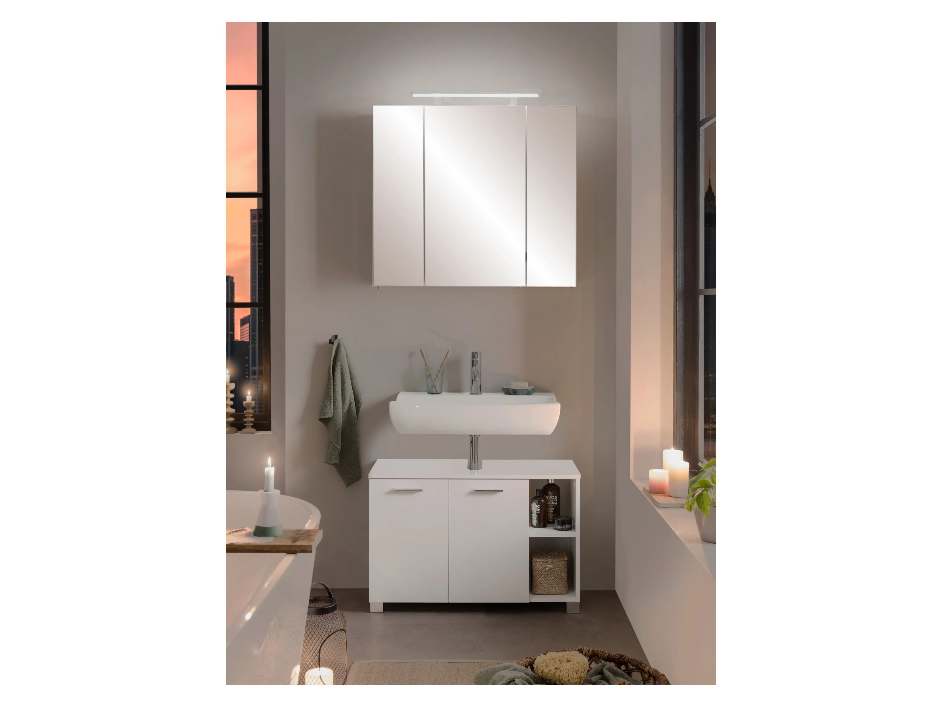 SCHILDMEYER Bad Spiegelschrank Dorina (70 cm) – Bild 2 von 4
