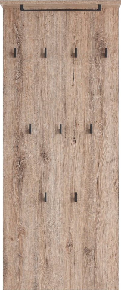 Schildmeyer Garderobenpaneel Cosmo, Hakenpaneel, Made in Germany, B: 50 cm, Solide Verarbeitung - Dieses Produkt ist in Deutschland gefertigt – Bild 3 von 5