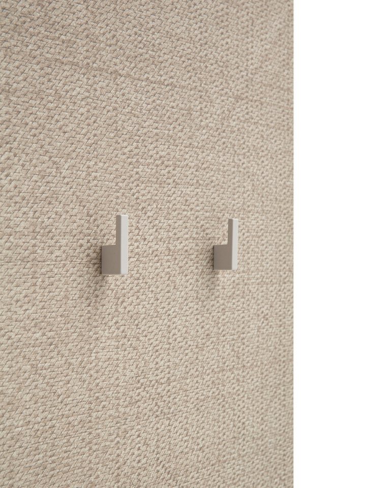 Schildmeyer Garderobenpaneel Edno, Hakenpaneel, Made in Germany, B 50 cm (1 St), Solide Verarbeitung - Dieses Produkt ist in Deutschland gefertigt – Bild 4 von 5