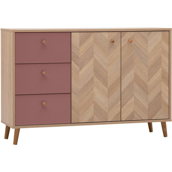 Schildmeyer Kommode Visby, Sideboard, Made in Germany, B: 109 cm (1 St), Solide Verarbeitung - Dieses Produkt ist in Deutschland gefertigt