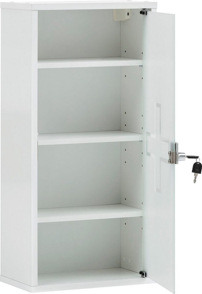 Schildmeyer Medizinschrank Wido, Medizinschrank, Made in Germany, B: 34 cm Solide Verarbeitung - Dieses Produkt ist in Deutschland gefertigt – Bild 3 von 5