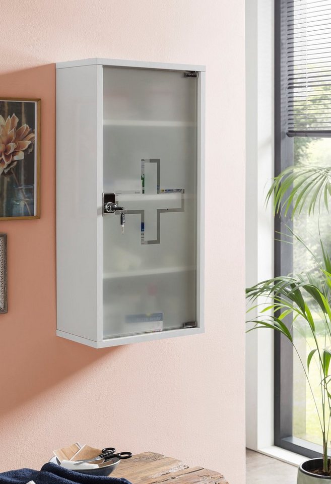 Schildmeyer Medizinschrank Wido, Medizinschrank, Made in Germany, B: 34 cm Solide Verarbeitung - Dieses Produkt ist in Deutschland gefertigt – Bild 4 von 5