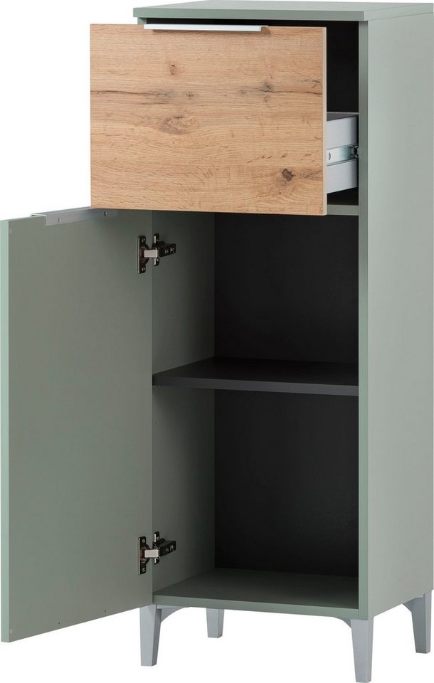 Schildmeyer Midischrank Smilla, Midischrank, Made in Germany, B: 40,2 cm Solide Verarbeitung - Dieses Produkt ist in Deutschland gefertigt – Bild 3 von 5