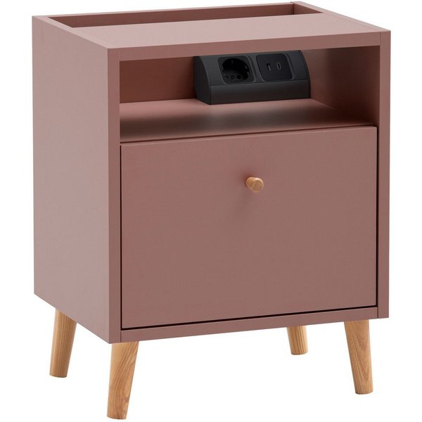 Schildmeyer Nachtschrank Bjarne, Nachtschrank, Made in Germany, B: 40,2 cm (1-St) Solide Verarbeitung - Dieses Produkt ist in Deutschland gefertigt