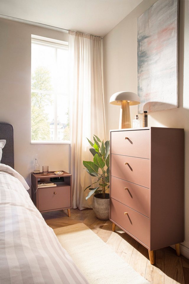 Schildmeyer Nachtschrank Bjarne, Nachtschrank, Made in Germany, B: 40,2 cm (1-St) Solide Verarbeitung - Dieses Produkt ist in Deutschland gefertigt – Bild 2 von 5