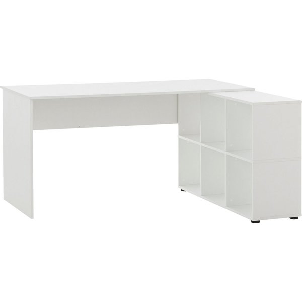 Schildmeyer Regal-Schreibtisch Serie 400, Schreibtisch mit Regal, Made in Germany, B 150 cm, Solide Verarbeitung - Dieses Produkt ist in Deutschland gefertigt