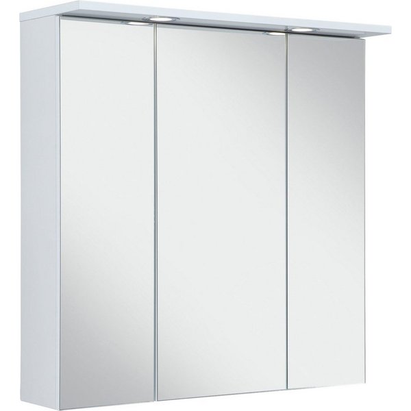 Schildmeyer Spiegelschrank Spiegelschrank,melaminharzbeschichtet, Made in Germany, B: 70 cm Solide Verarbeitung - Dieses Produkt ist in Deutschland gefertigt
