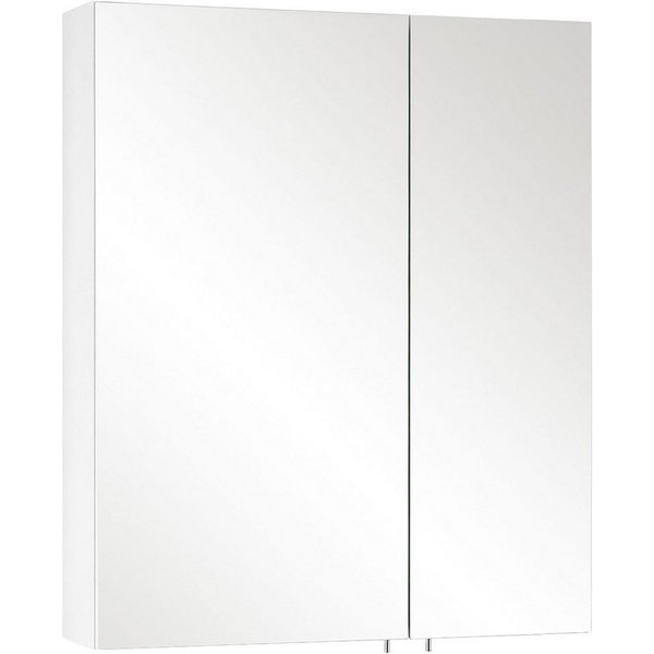 Schildmeyer Spiegelschrank Basic, Spiegelschrank, Made in Germany, B: 60 cm Solide Verarbeitung - Dieses Produkt ist in Deutschland gefertigt