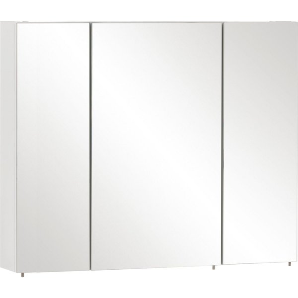 Schildmeyer Spiegelschrank Basic, Spiegelschrank, Made in Germany, B: 90 cm Solide Verarbeitung - Dieses Produkt ist in Deutschland gefertigt