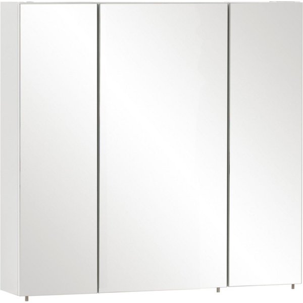 Schildmeyer Spiegelschrank Basic, Spiegelschrank, Made in Germany, B: 70 cm Solide Verarbeitung - Dieses Produkt ist in Deutschland gefertigt