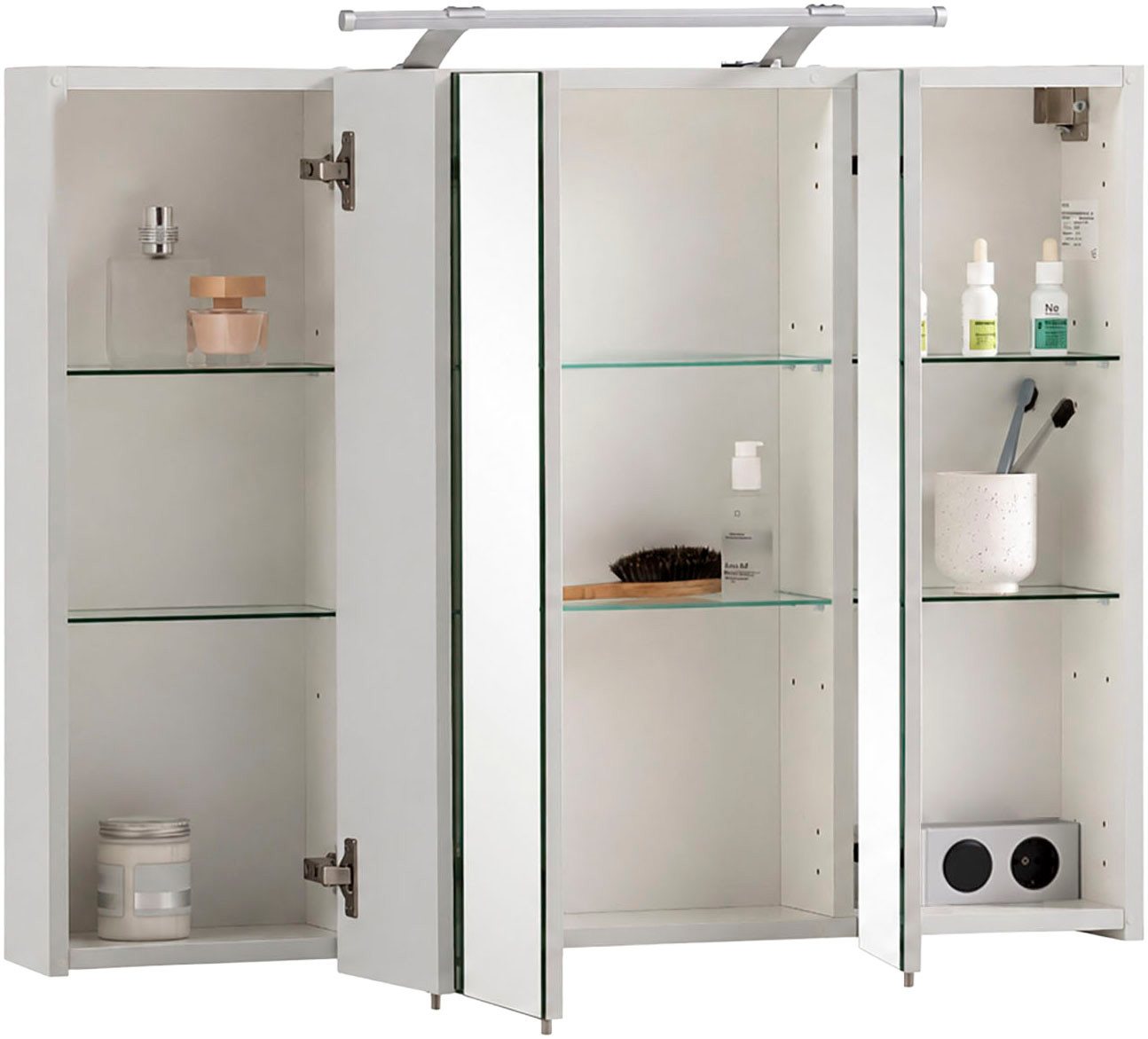Schildmeyer Spiegelschrank Dorina, Spiegelschrank, Made in Germany, B: 70 cm Solide Verarbeitung - Dieses Produkt ist in Deutschland gefertigt – Bild 5 von 5