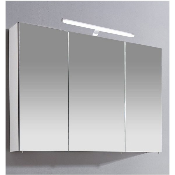 Schildmeyer Spiegelschrank Irene, Spiegelschrank, Made in Germany, B: 100 cm Solide Verarbeitung - Dieses Produkt ist in Deutschland gefertigt