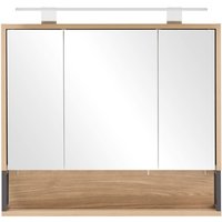 SCHILDMEYER Spiegelschrank Limone (Eiche hell)