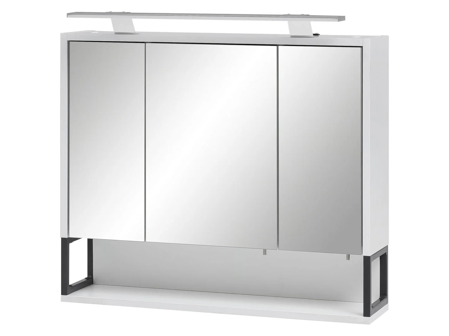SCHILDMEYER Spiegelschrank Limone (kreideweiß) – Bild 3 von 4