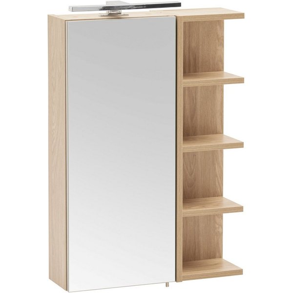 Schildmeyer Spiegelschrank Piazza, Spiegelschrank, Made in Germany, B: 49,7 cm (1-St) Solide Verarbeitung - Dieses Produkt ist in Deutschland gefertigt