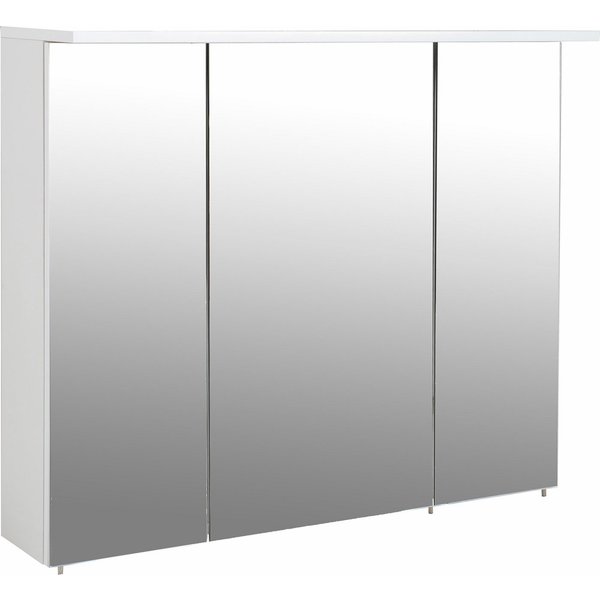 Schildmeyer Spiegelschrank Profil 16, Spiegelschrank, Made in Germany, B: 90 cm Solide Verarbeitung - Dieses Produkt ist in Deutschland gefertigt