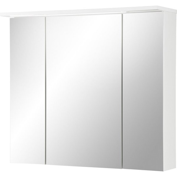 Schildmeyer Spiegelschrank Profil 16, Spiegelschrank, Made in Germany, B: 80 cm Solide Verarbeitung - Dieses Produkt ist in Deutschland gefertigt