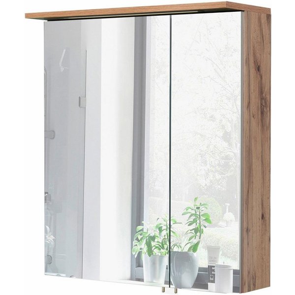 Schildmeyer Spiegelschrank Profil 16, Spiegelschrank, Made in Germany, B: 60 cm Solide Verarbeitung - Dieses Produkt ist in Deutschland gefertigt