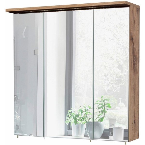 Schildmeyer Spiegelschrank Profil 16, Spiegelschrank, Made in Germany, B: 70 cm Solide Verarbeitung - Dieses Produkt ist in Deutschland gefertigt