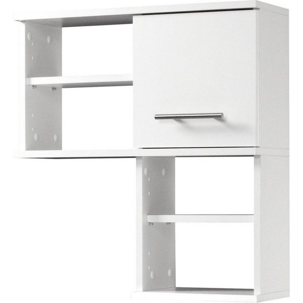 Schildmeyer Wandregal Isola, Wandregal, melaminharzbeschichtet,Made in Germany, B: 60 cm, Solide Verarbeitung - Dieses Produkt ist in Deutschland gefertigt