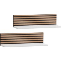 Schildmeyer Wandregal Ryker, Wandregal, melaminharzbeschichtet,Made in Germany, B: 60 cm, 1-tlg., Solide Verarbeitung - Dieses Produkt ist in Deutschland gefert