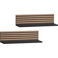 Schildmeyer Wandregal Ryker, Wandregal, melaminharzbeschichtet,Made in Germany, B: 60 cm, 1-tlg., Solide Verarbeitung - Dieses Produkt ist in Deutschland gefert