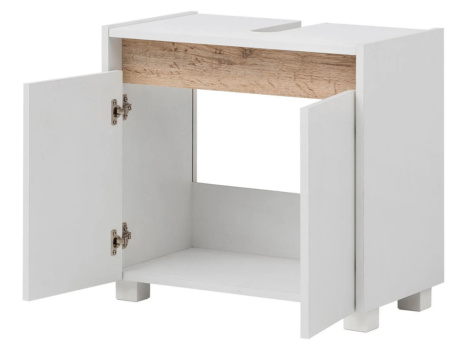 Schildmeyer Waschbeckenunterschrank Cosmo, Waschbeckenunterschrank, Made in Germany, B: 56,9 cm Solide Verarbeitung - Dieses Produkt ist in Deutschland gefertig – Bild 3 von 4