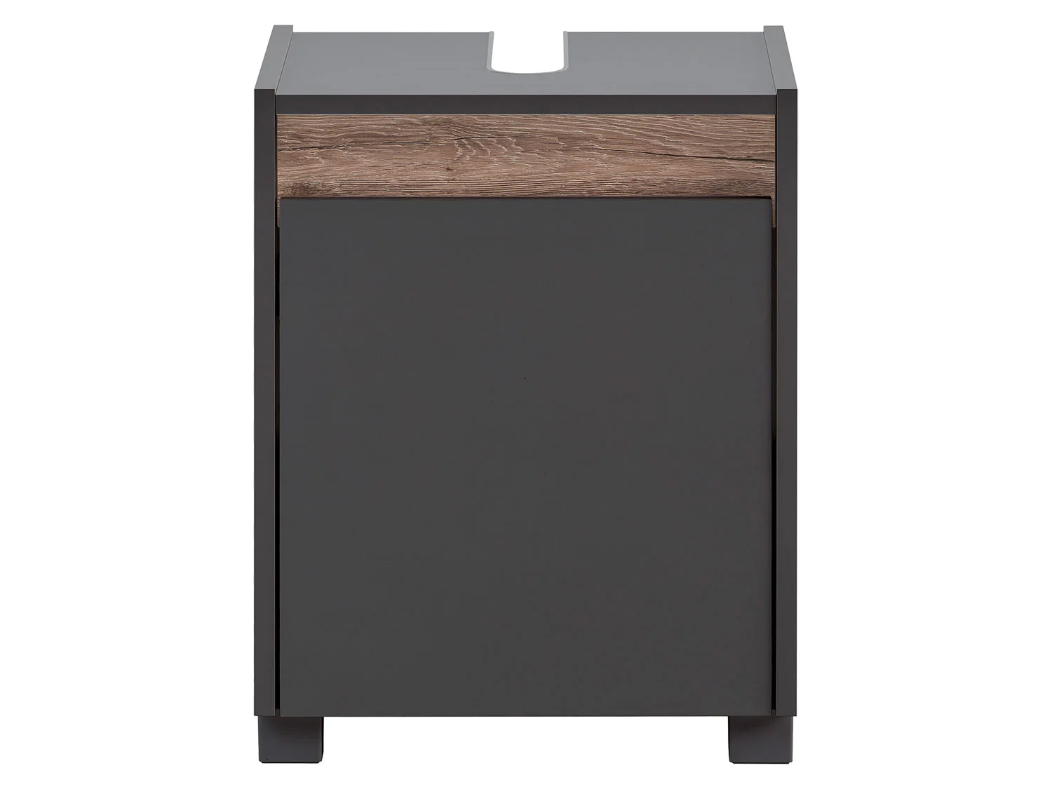 SCHILDMEYER Waschbeckenunterschrank Cosmo (Anthrazit, Breite 41,8 cm) – Bild 3 von 3