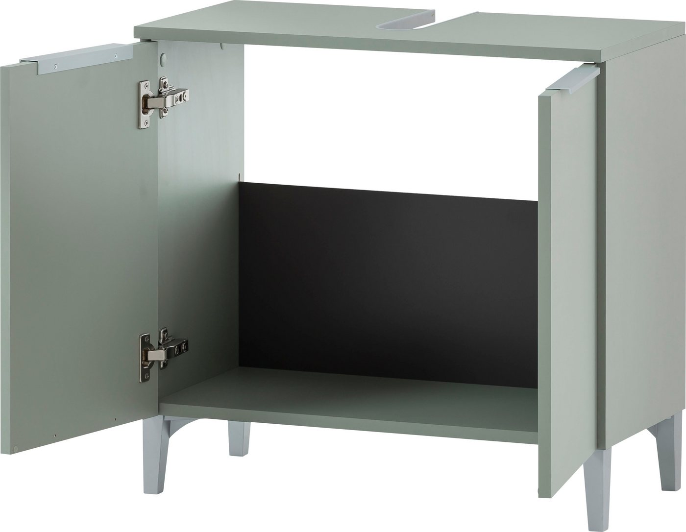 Schildmeyer Waschbeckenunterschrank Smilla, Waschbeckenunterschrank, Made in Germany, B: 63,5 cm Solide Verarbeitung - Dieses Produkt ist in Deutschland geferti – Bild 3 von 5