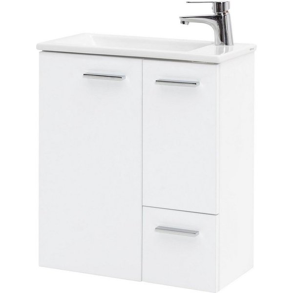 Schildmeyer Waschtisch Matteo, Waschtisch, Made in Germany, B: 50 cm, Solide Verarbeitung - Dieses Produkt ist in Deutschland gefertigt