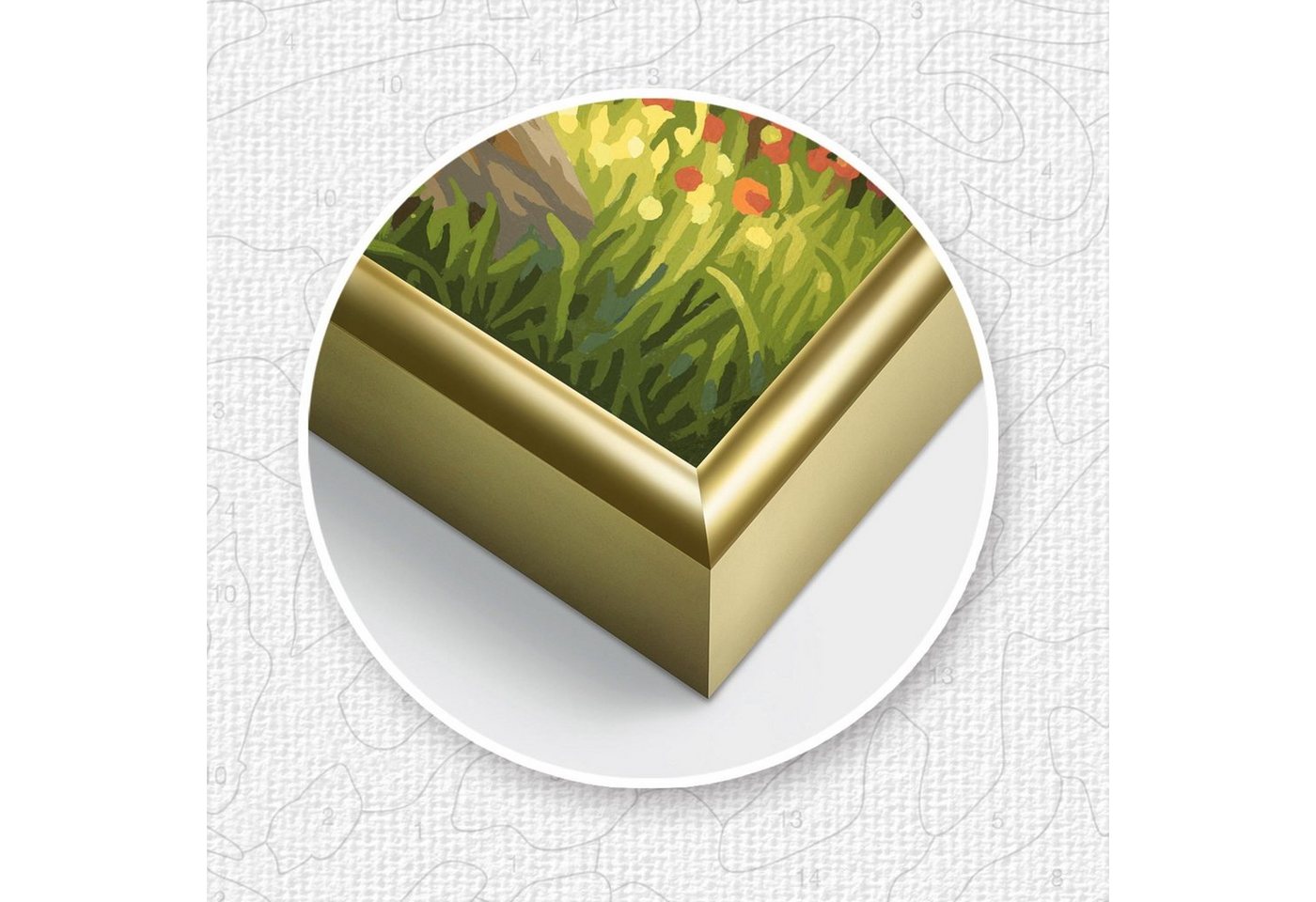 Schipper Bilderrahmen Malen nach Zahlen, (Set), Made in Germany – Bild 3 von 5