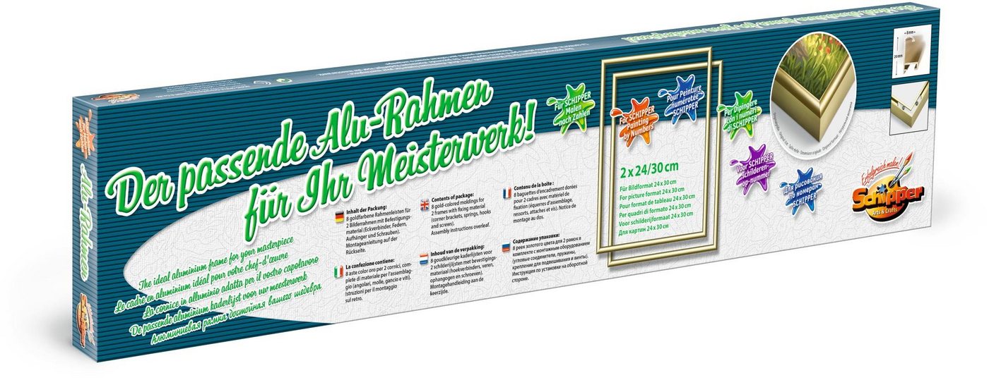 Schipper Bilderrahmen Malen nach Zahlen, (Set), Made in Germany – Bild 5 von 5