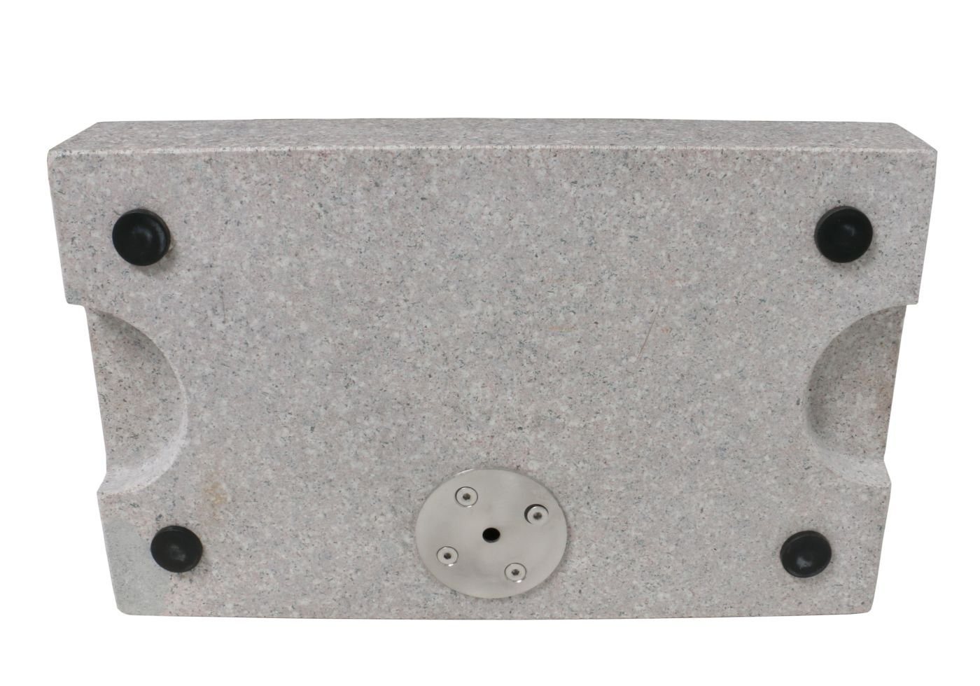 Primaster Schirmständer Primaster Granit Balkon-Schirmständer halb 25 kg – Bild 4 von 5