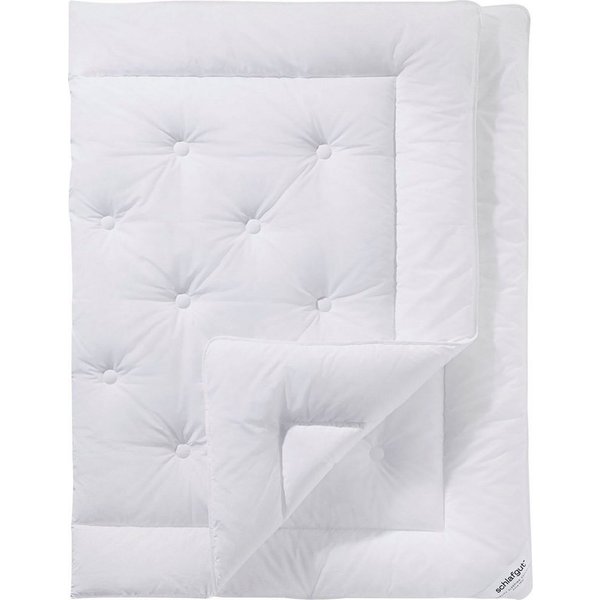 Schlafgut Microfaserbettdecke Pure, Bettdecke in 135x200 cm und weiteren Größen, für Sommer oder Winter