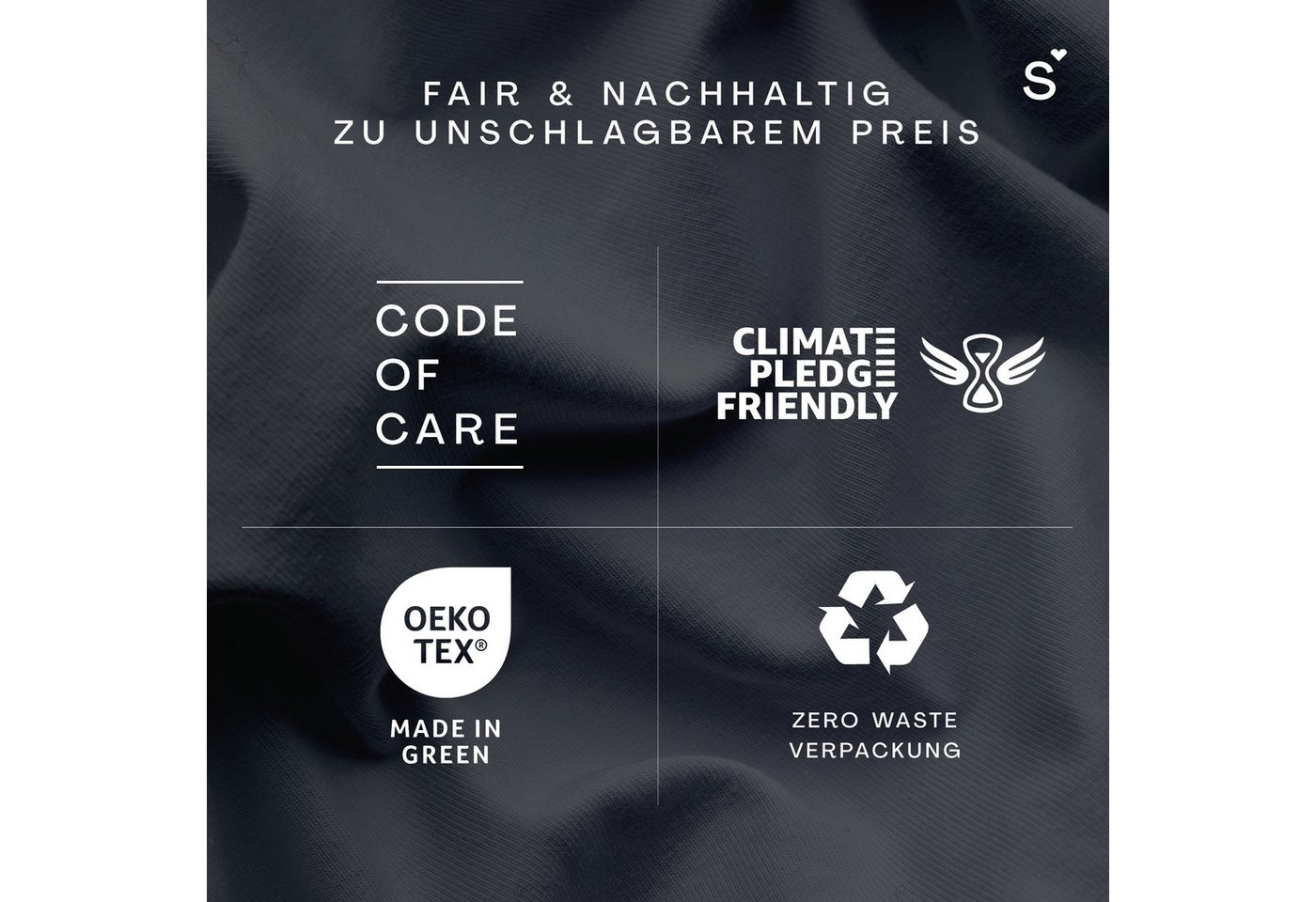 Schlafgut Spannbettlaken Basic Cotton Bettlaken, 160 g/m², 100% Baumwolle, Spannbetttuch, Jersey, Gummizug: rundum, (1 Stück), Spannbettlaken bis 20 cm Matratze – Bild 2 von 5