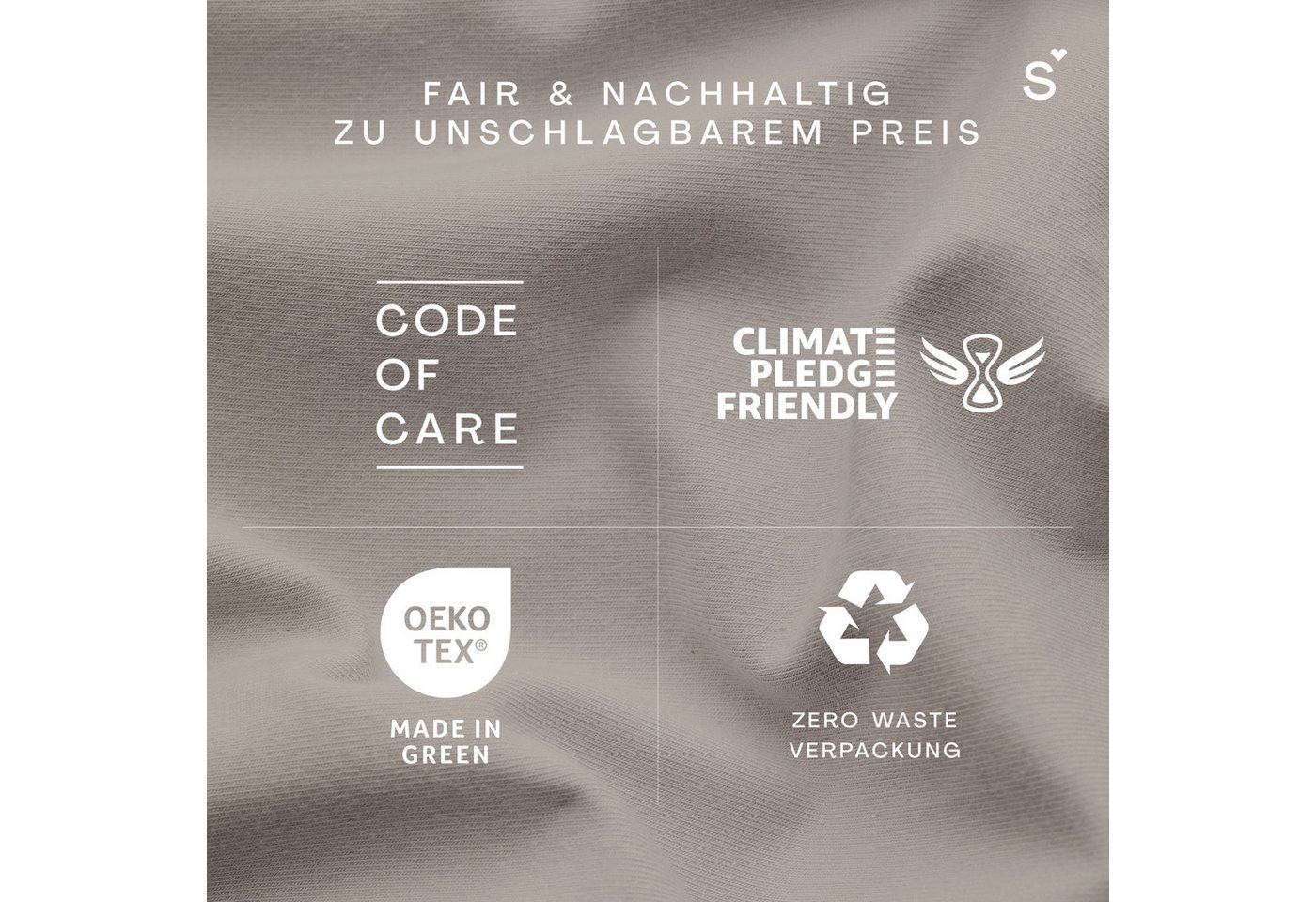 Schlafgut Spannbettlaken Basic Cotton Bettlaken, 160 g/m², 100% Baumwolle, Spannbetttuch, Jersey, Gummizug: rundum, (1 Stück), Spannbettlaken bis 20 cm Matratze – Bild 2 von 5