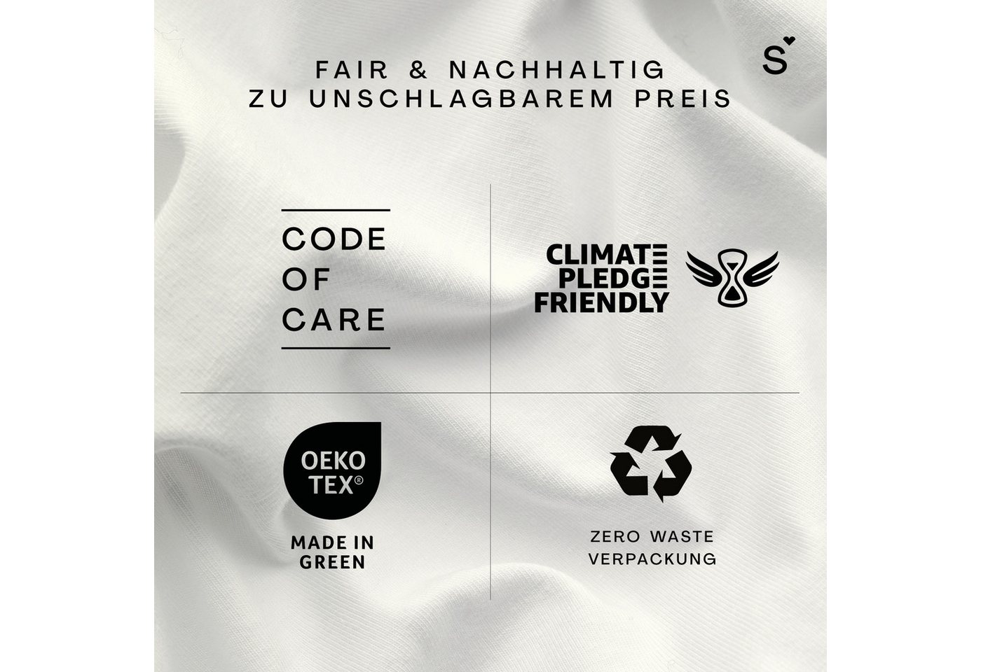 Schlafgut Spannbettlaken Basic Cotton Bettlaken, 160 g/m², 100% Baumwolle, Spannbetttuch, Jersey, Gummizug: rundum, (1 Stück), Spannbettlaken bis 20 cm Matratze – Bild 2 von 5
