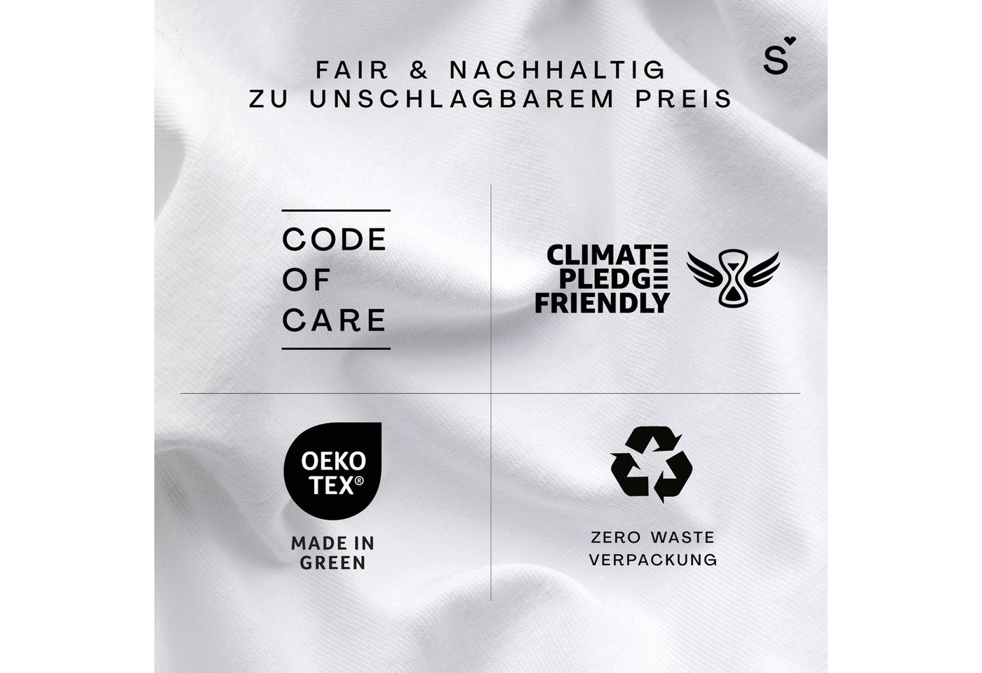 Schlafgut Spannbettlaken Basic Cotton Bettlaken, 160 g/m², 100% Baumwolle, Spannbetttuch, Jersey, Gummizug: rundum, (1 Stück), Spannbettlaken bis 20 cm Matratze – Bild 2 von 5