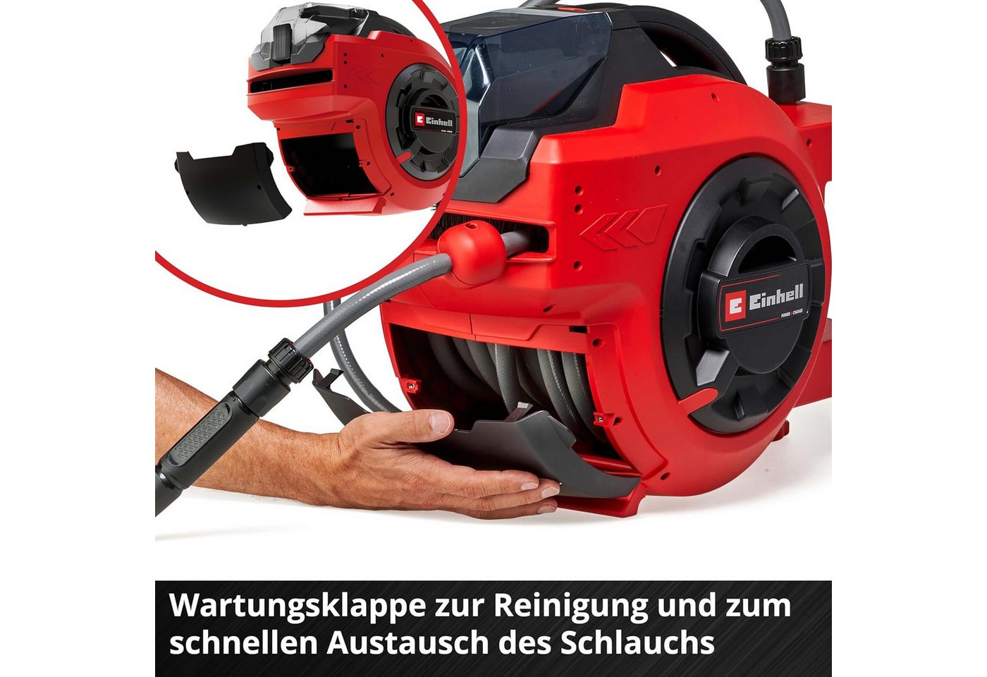 Einhell Schlauchtrommel Einhell AKku Schlauchtrommel – Bild 5 von 5