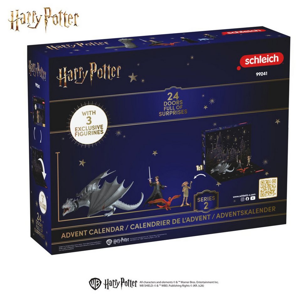 Schleich® Adventskalender HARRY POTTER™, Mini Figuren Adventskalender Serie 2 (99241) (29-tlg) – Bild 2 von 3