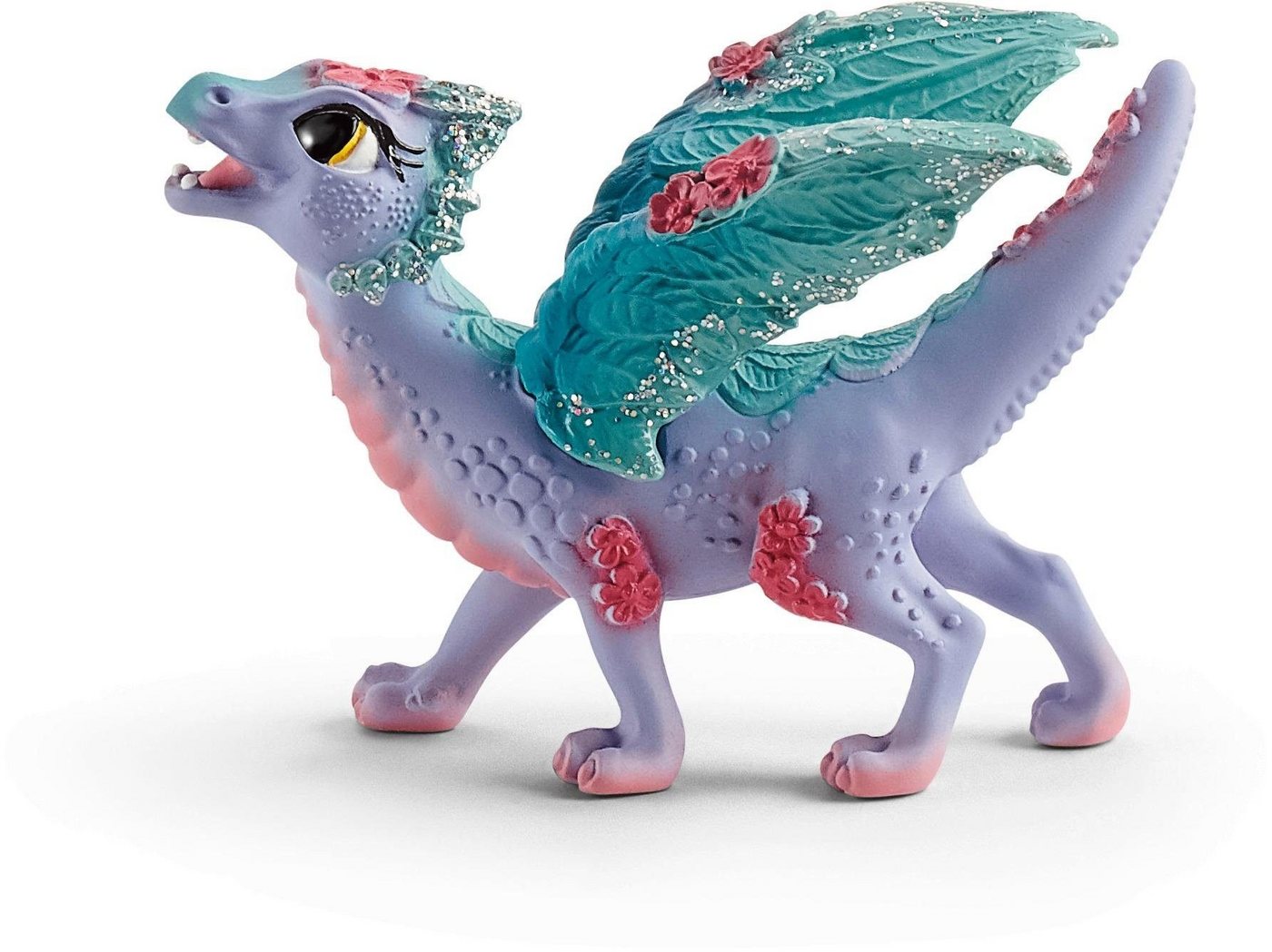 Schleich® Spielfigur BAYALA®, Blütendrache und Kind (70592), (Set) – Bild 2 von 3