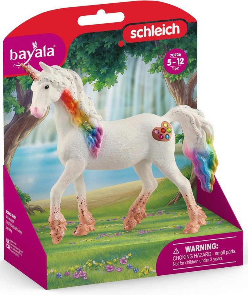 Schleich® Spielfigur BAYALA®, Regenbogeneinhorn Stute (70726) – Bild 5 von 5