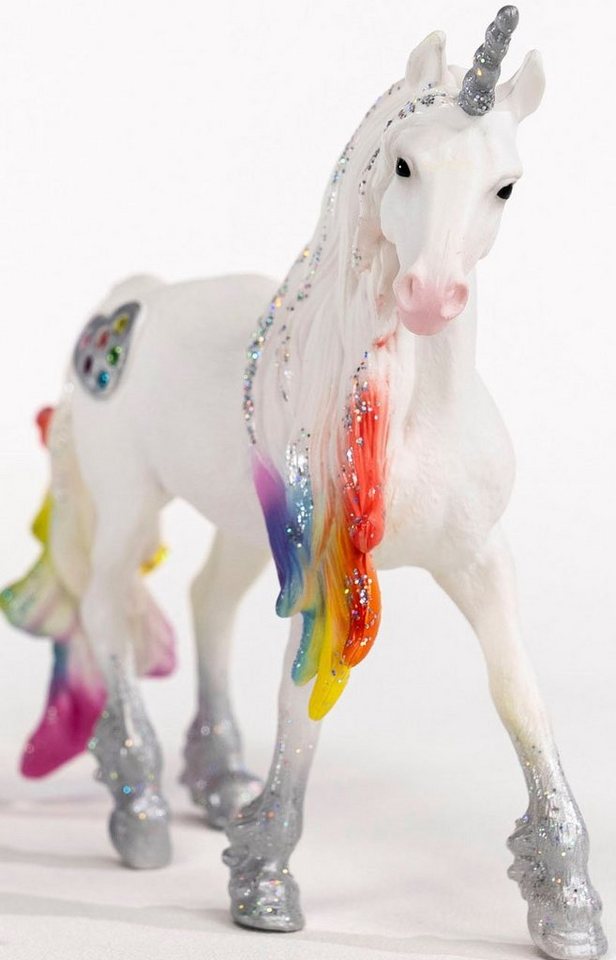 Schleich® Spielfigur BAYALA®, Regenbogeneinhorn Hengst (70725) – Bild 3 von 4